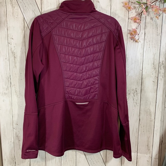 Champion Jacket Duo Dry Quilted fleece  1/2 Zip - Picture 5 of 8